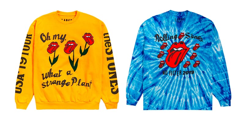 rolling stones crewneck sweatshirt