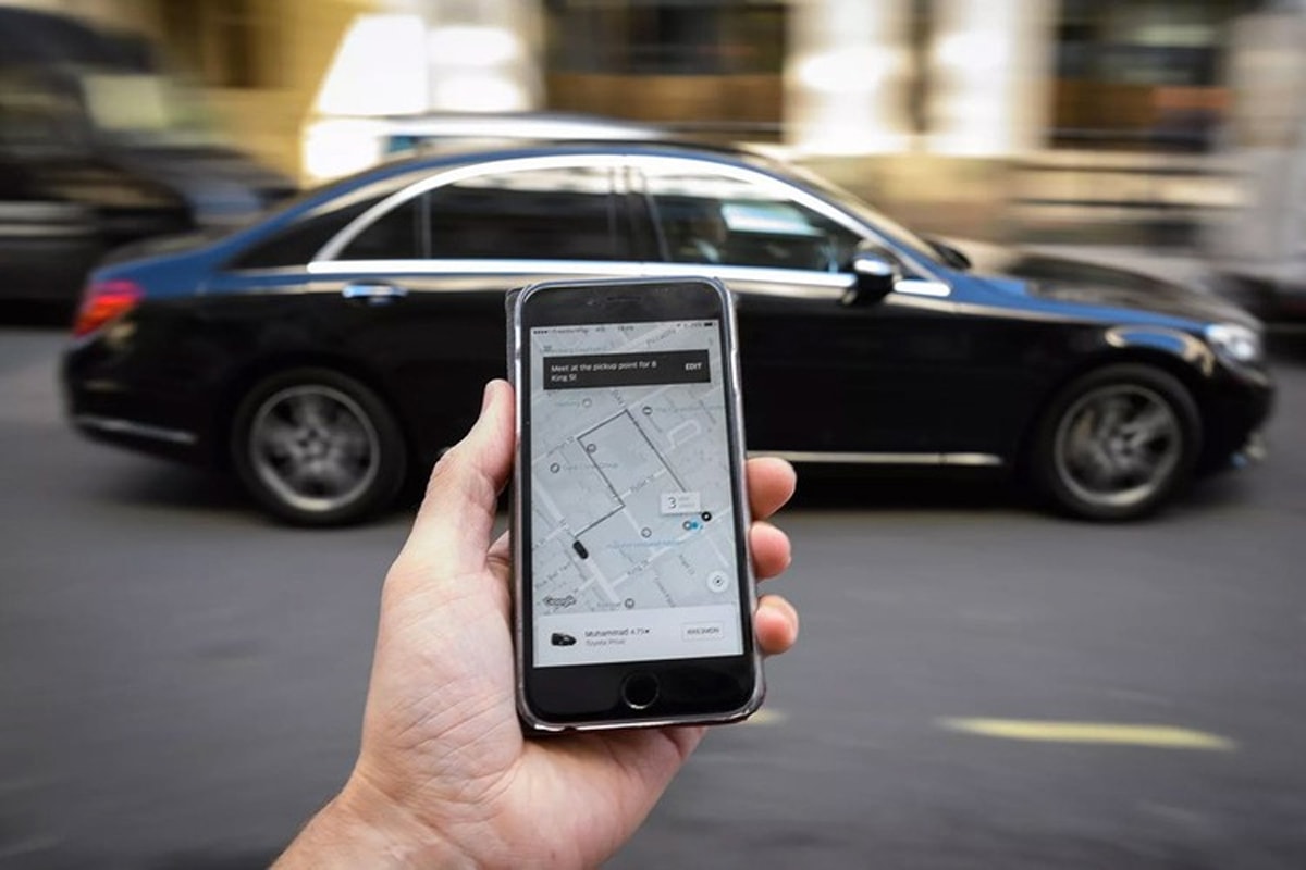Uber rideshare tech mobile app study tipping statistics National Bureau of Economic Research