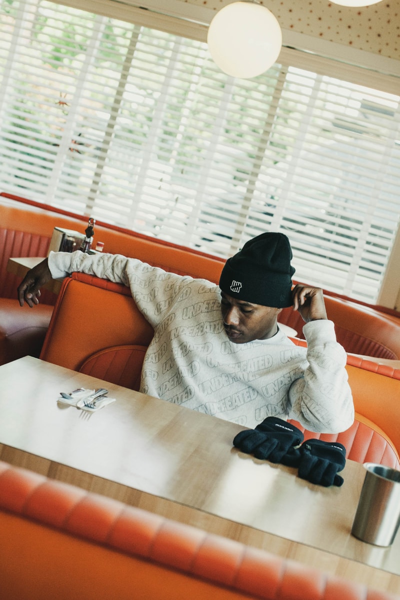 UNDEFEATED Holiday 2019 Collection Editorial fall winter marcus peters model polartec thermalite october 25 buy drop info release date