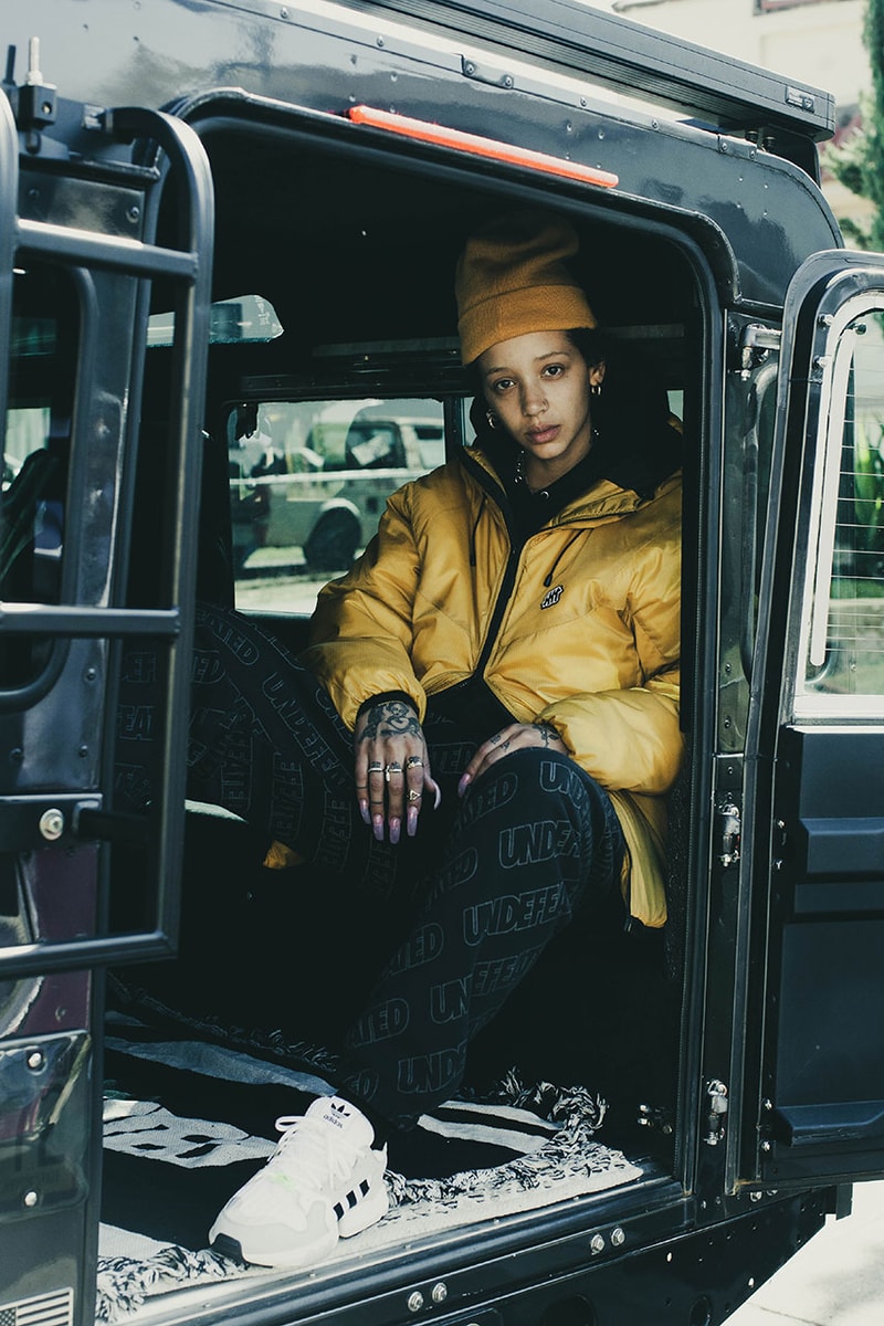 UNDEFEATED Holiday 2019 Collection Editorial fall winter marcus peters model polartec thermalite october 25 buy drop info release date