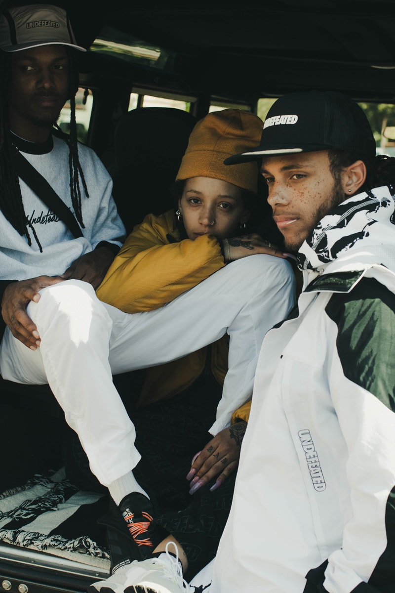 UNDEFEATED Holiday 2019 Collection Editorial fall winter marcus peters model polartec thermalite october 25 buy drop info release date