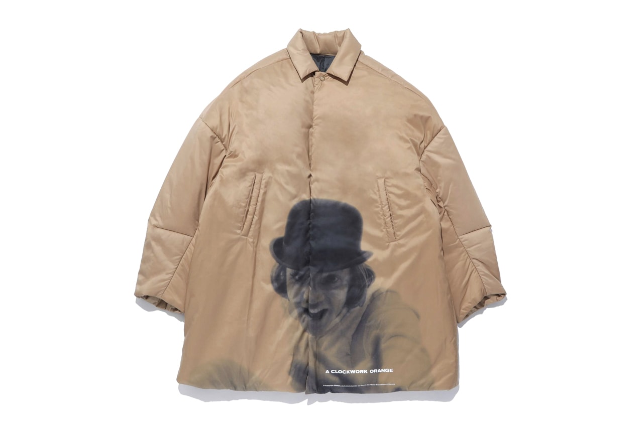 UNDERCOVER Parka A Clockwork Orange Stanley Kubrick film 1971 classic nylon insulated jun takahashi undercoverism coat jacket nylon