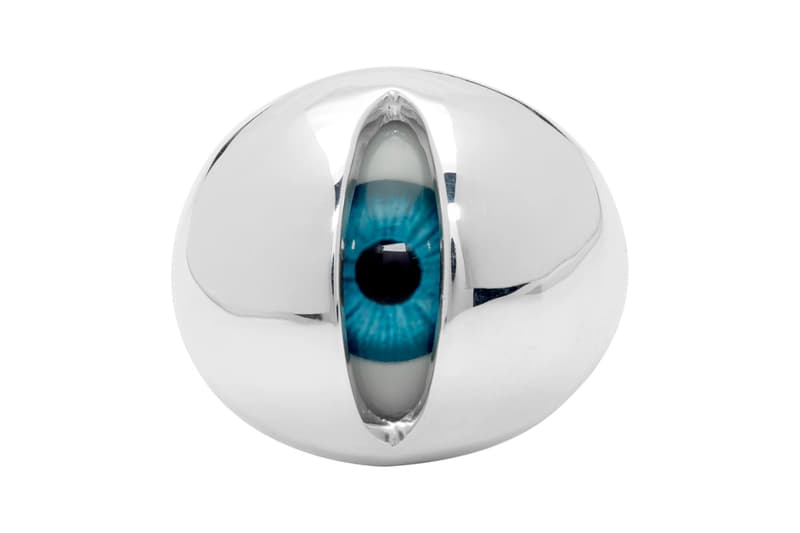 UNDERCOVER Gold Silver Eyeball Singet Ring jewelry jun takahashi accessories design rings halloween graphic made in japan 925