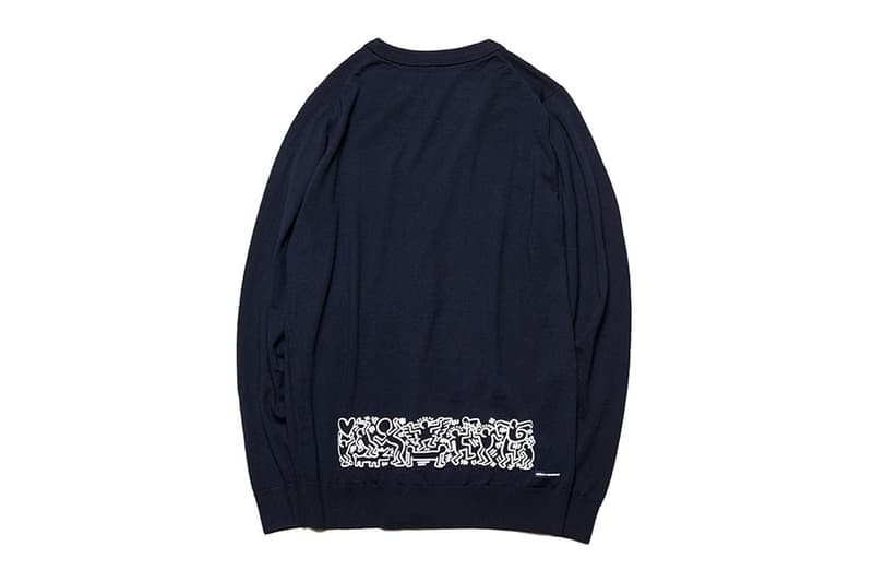 uniform experiment fragment design keith haring hoodie sweater cardigan collaboration collection release date november 2 2019 SOPHNET. 20th anniversary collection