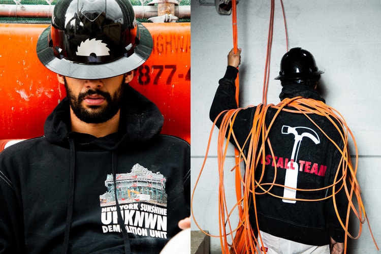 UNKNWN and New York Sunshine Craft Construction-Inspired "Demolition Unit" Collection