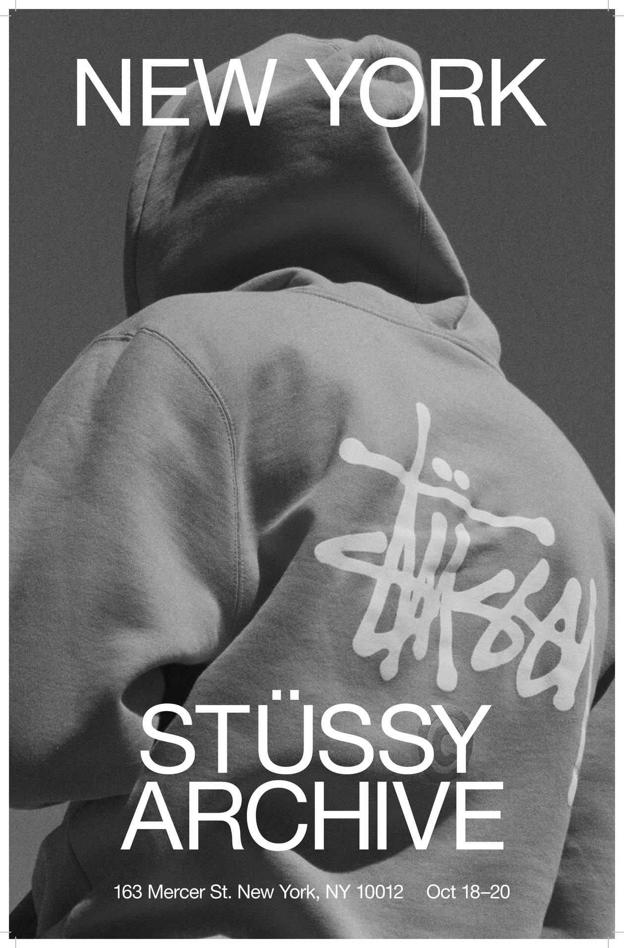 Stüssy FW19 Pop-Up Archive Sale New York City shop store fall winter 2019 october 18