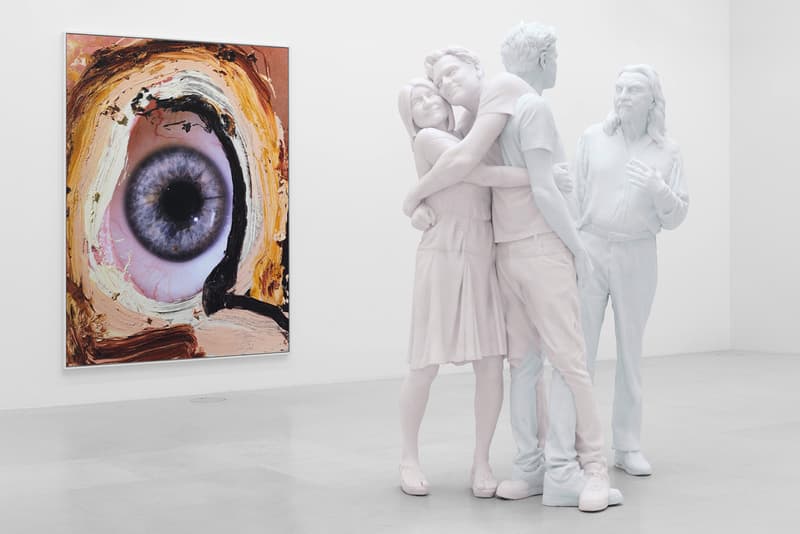 Urs Fischer "Leo" Exhibition Gagosian Paris Candle Sculptures Leonardo di Caprio George DiCaprio Irmelin Indenbirken White