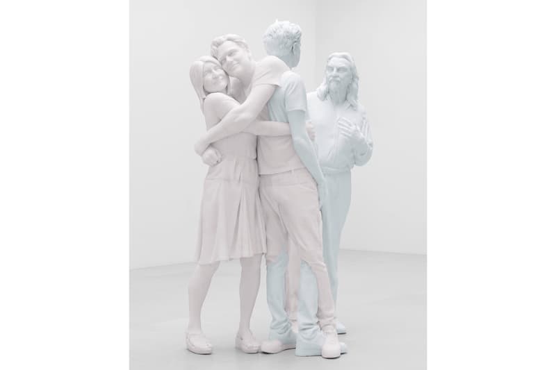 Urs Fischer "Leo" Exhibition Gagosian Paris Candle Sculptures Leonardo di Caprio George DiCaprio Irmelin Indenbirken White