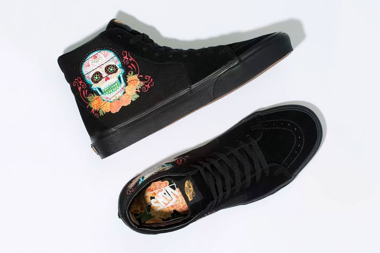 Vans Gets in the Seasonal Spirit with New Sk8-Hi "Dia De Los Muertos"