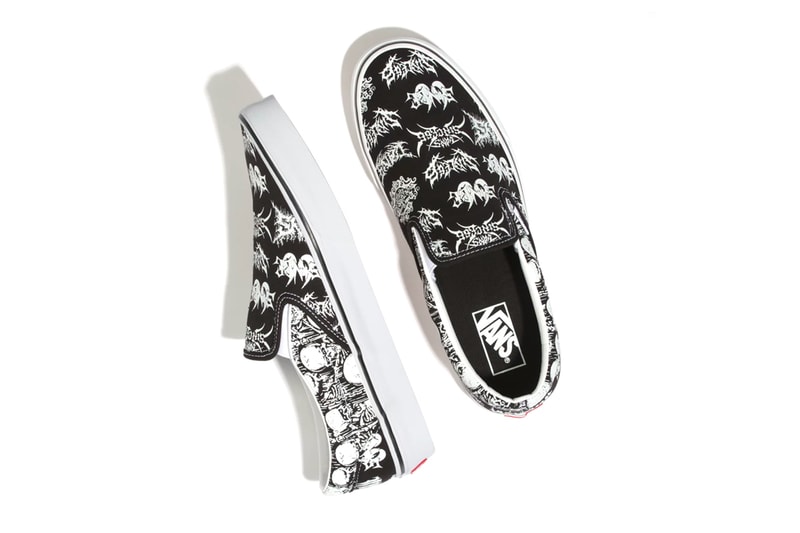 Vans Slip-On Forgotten Bones Release Info Date Black White 