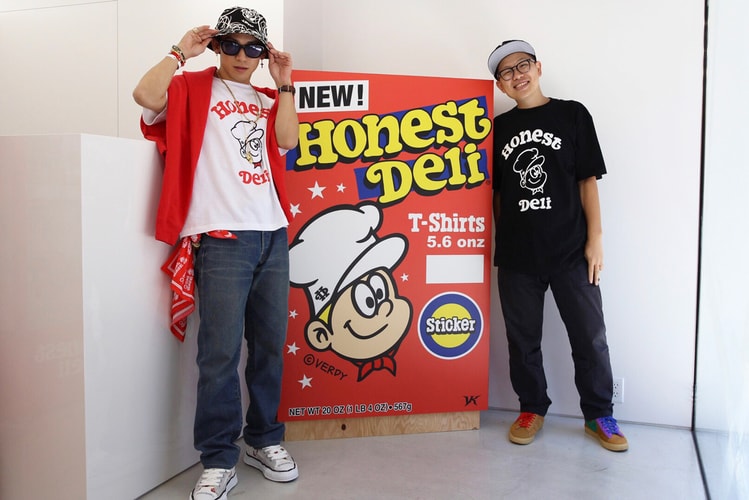 Verdy and Tokyo Hip-Hop Outfit Honest Boyz Link up for Exclusive "Honest Deli" Capsule