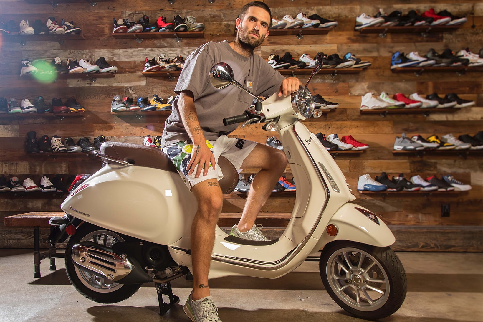 Vespa and Sean Wotherspoon Announce Capsule Collection Scooter Italy Round Two