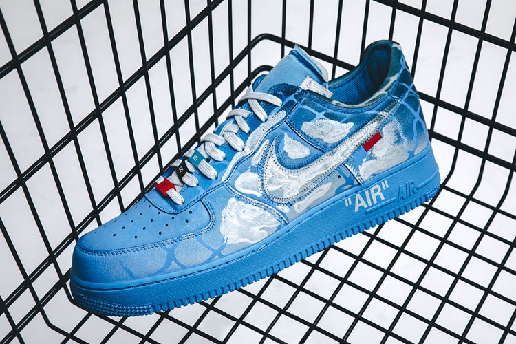 Take a Closer Look at MCA Chicago x Virgil Abloh x Nike Air Force 1s Painted by Cass Hirst