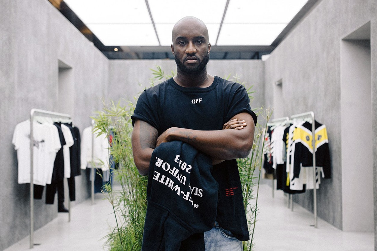 Virgil Abloh Teases Potential New Off-White™ Logo spring summer 2020 paris fashion week Meteor Shower