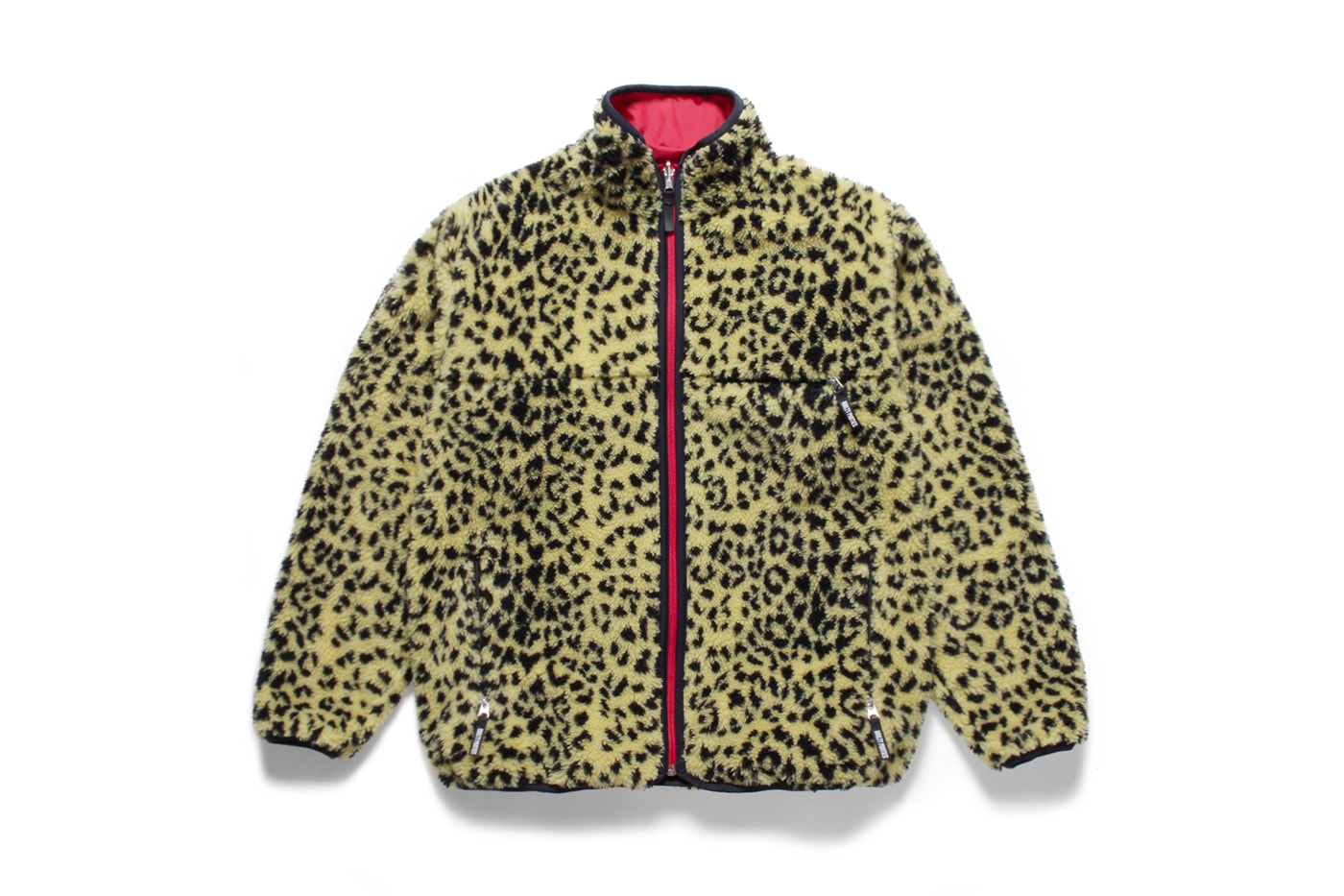 WACKO MARIA Leopard Print Reversible Fleece Jacket outerwear zip up sweaters guilty parties paradise tokyo pattern animal nylon fall winter 2019
