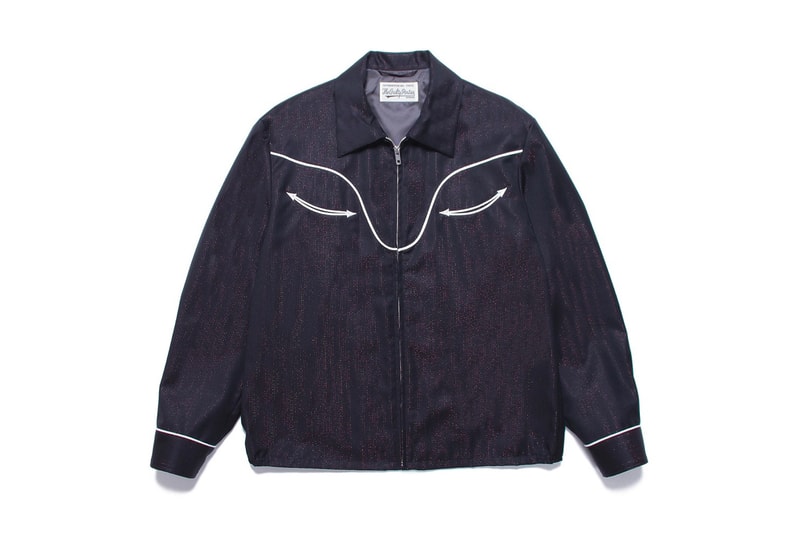 Wacko Maria Indigo Denim Western Shirt Wacko Maria