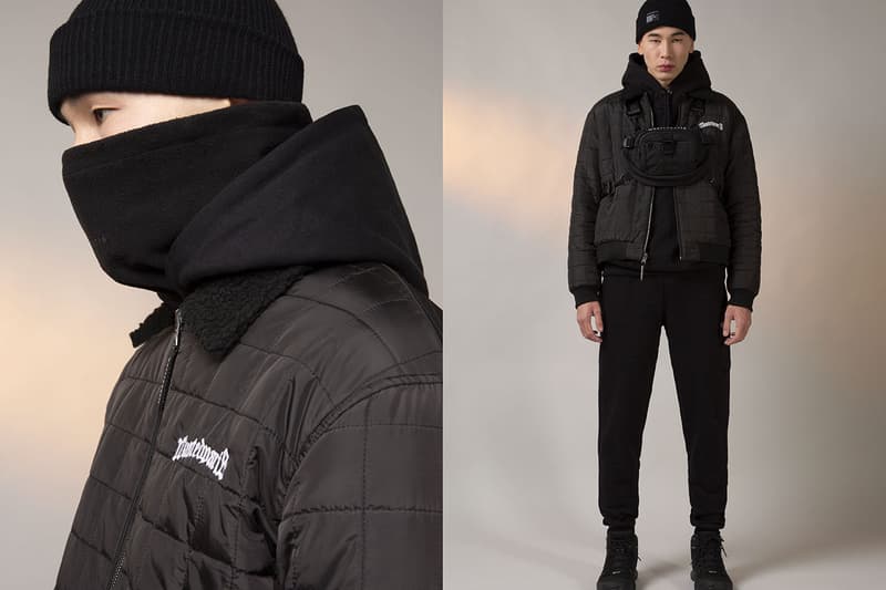 Wasted Paris "COLLAPSE" Fall/Winter 2019 Collection Lookbook Post Apocalyptic Atmosphere Outwear Techwear Cozy ripstop fabrics holo reflective double reflections thermo-sensitive