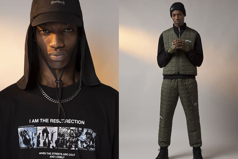 Wasted Paris "COLLAPSE" Fall/Winter 2019 Collection Lookbook Post Apocalyptic Atmosphere Outwear Techwear Cozy ripstop fabrics holo reflective double reflections thermo-sensitive 