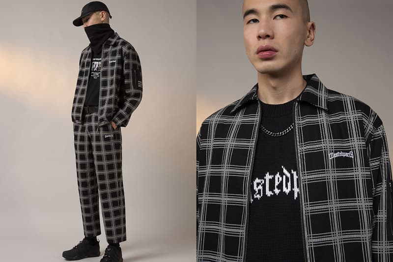 Wasted Paris "COLLAPSE" Fall/Winter 2019 Collection Lookbook Post Apocalyptic Atmosphere Outwear Techwear Cozy ripstop fabrics holo reflective double reflections thermo-sensitive