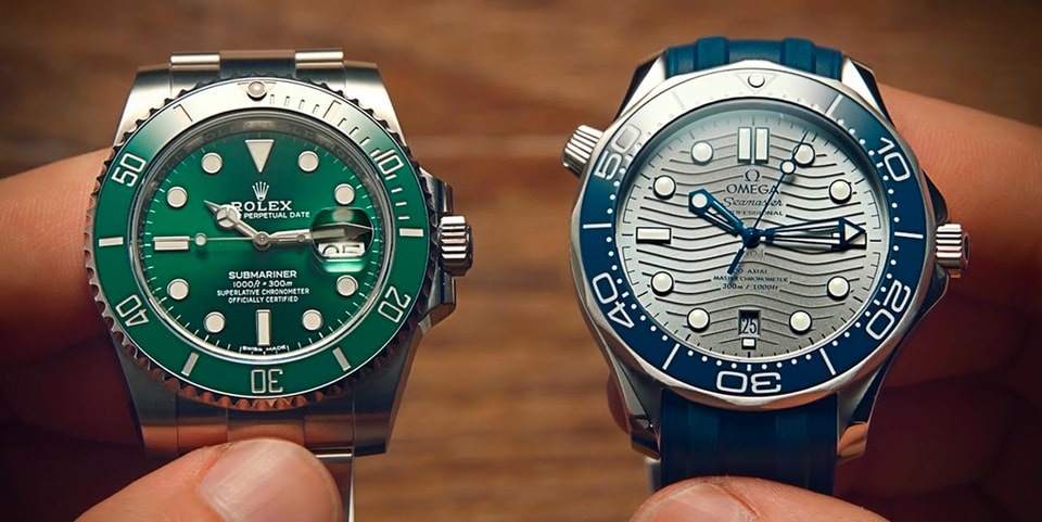 Omega co axial vs rolex Clearance