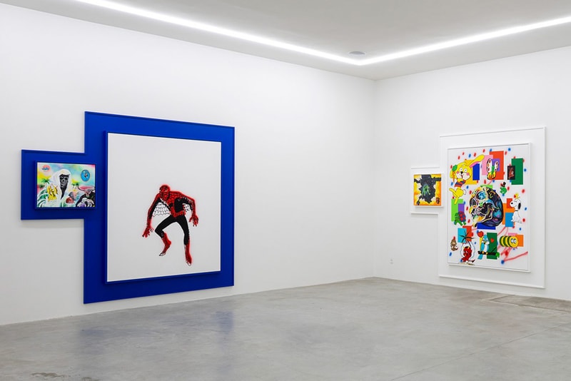 wes lang taking off for other dimensions eighteen gallery exhibitions artworks paintings drawings illustrations