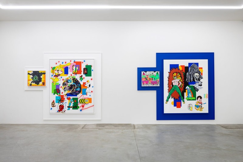 wes lang taking off for other dimensions eighteen gallery exhibitions artworks paintings drawings illustrations