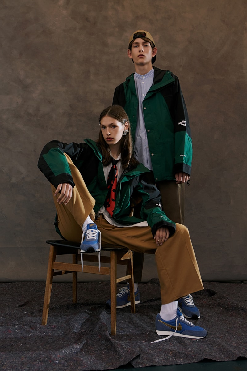 Wood Wood Fall/Winter 2019 Editorial GORE-TEX Nike Gyakusou ZM Pegasus 36 TR Snow Peak Work Vest CristaSeya Bless Denim Jacket Parkas Beanies Trousers Blazers Vests Hats