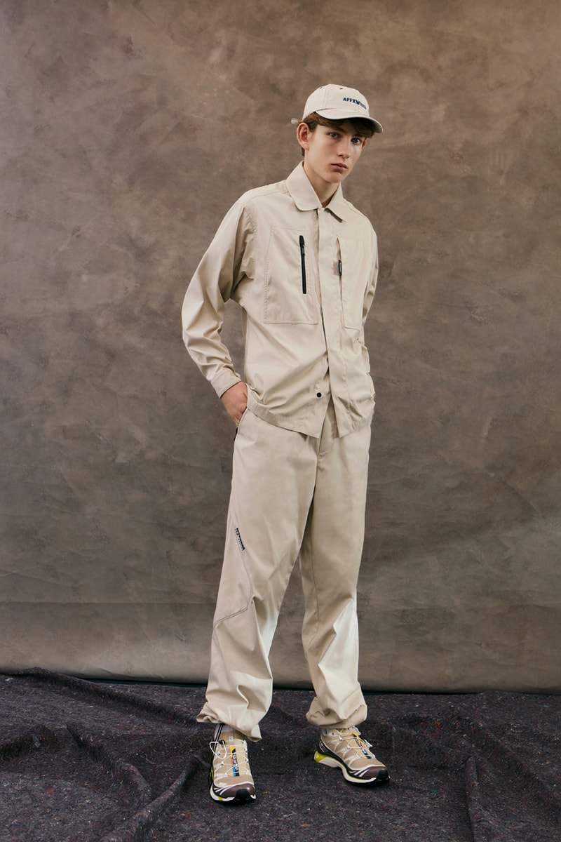 Wood Wood Fall/Winter 2019 Editorial GORE-TEX Nike Gyakusou ZM Pegasus 36 TR Snow Peak Work Vest CristaSeya Bless Denim Jacket Parkas Beanies Trousers Blazers Vests Hats