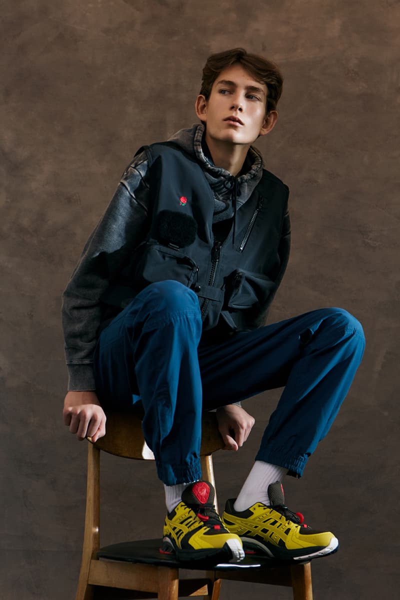 Wood Wood Fall/Winter 2019 Editorial GORE-TEX Nike Gyakusou ZM Pegasus 36 TR Snow Peak Work Vest CristaSeya Bless Denim Jacket Parkas Beanies Trousers Blazers Vests Hats