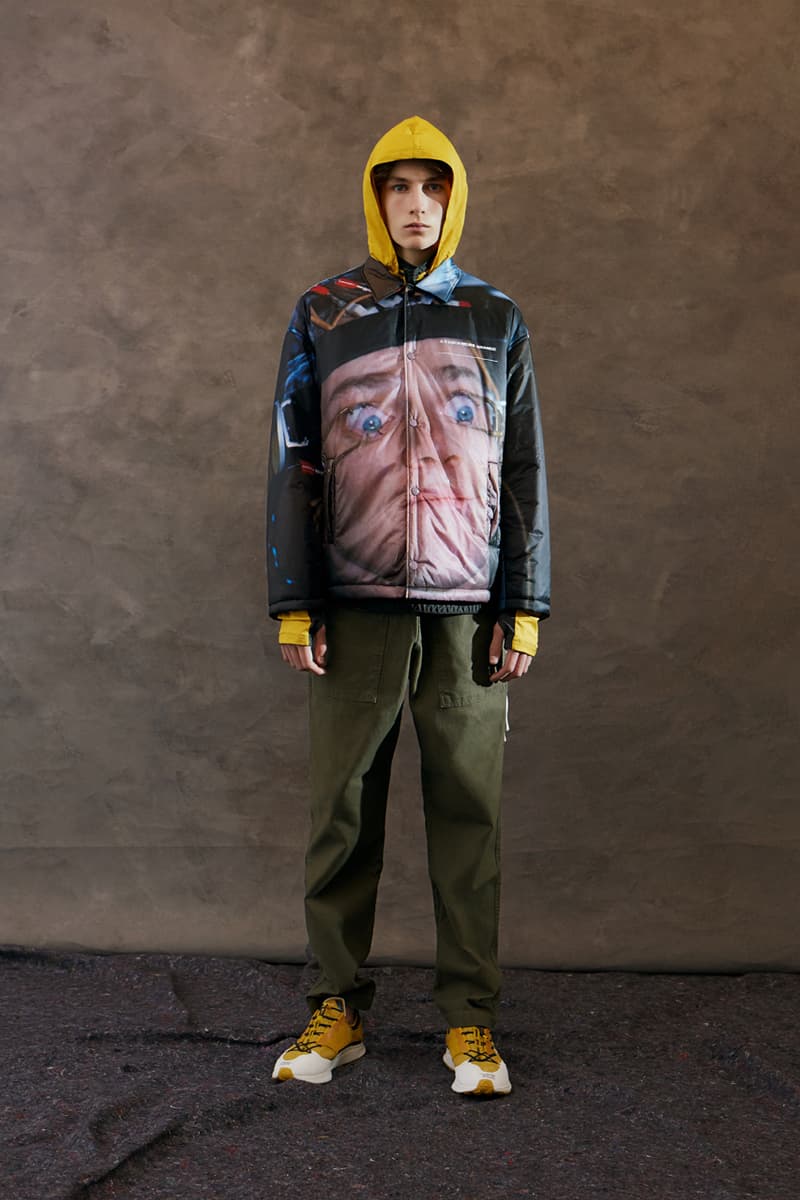 Wood Wood Fall/Winter 2019 Editorial GORE-TEX Nike Gyakusou ZM Pegasus 36 TR Snow Peak Work Vest CristaSeya Bless Denim Jacket Parkas Beanies Trousers Blazers Vests Hats