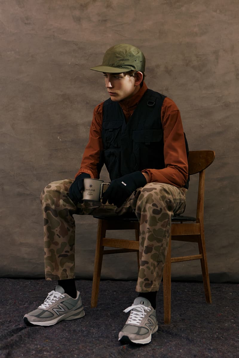 Wood Wood Fall/Winter 2019 Editorial GORE-TEX Nike Gyakusou ZM Pegasus 36 TR Snow Peak Work Vest CristaSeya Bless Denim Jacket Parkas Beanies Trousers Blazers Vests Hats