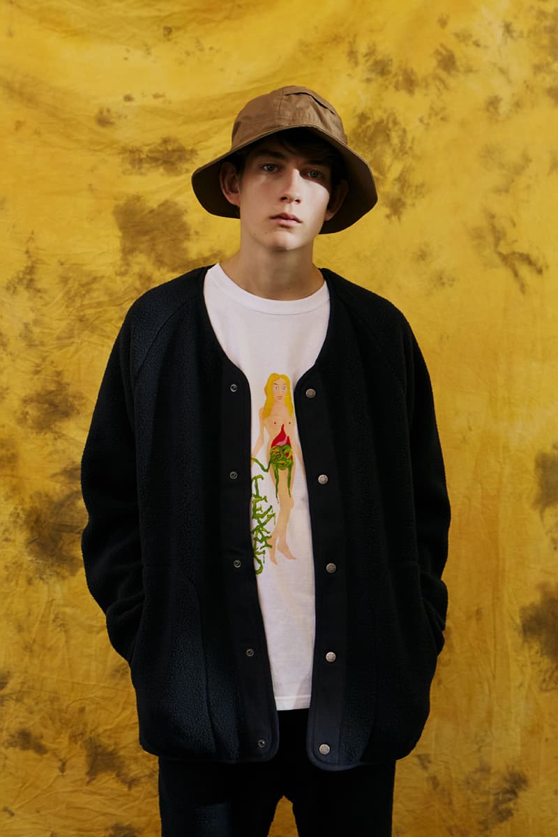 Wood Wood Fall/Winter 2019 Editorial GORE-TEX Nike Gyakusou ZM Pegasus 36 TR Snow Peak Work Vest CristaSeya Bless Denim Jacket Parkas Beanies Trousers Blazers Vests Hats