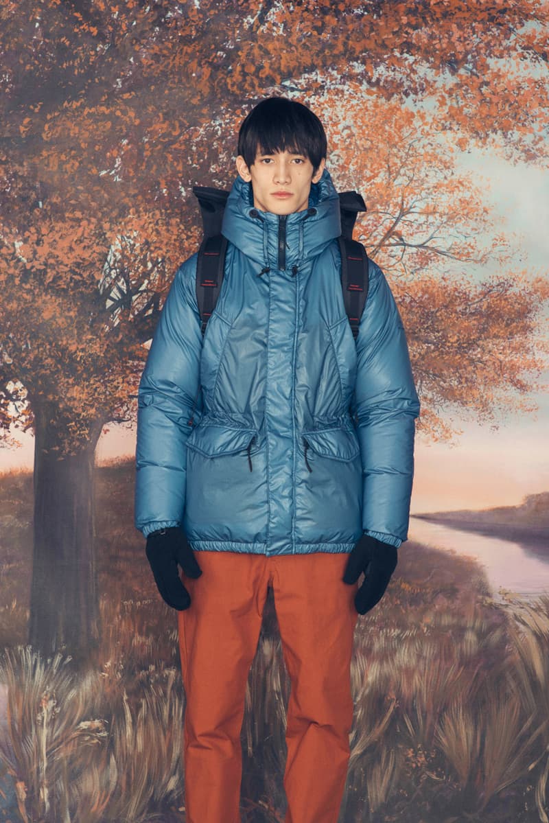 Woolrich Fall Winter 2019 Quiet Sports Collection outdoor heritage 80s 90s outerwear parka jacket puffer bomber gore tex pertex primaloft lookook