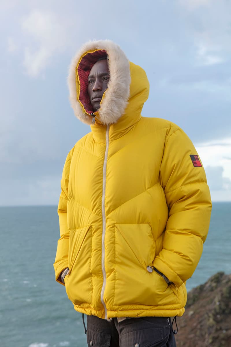 Woolrich Sustainable Collection Designed by Jeff Griffin Fall Winter 2019 FW19 Lookbook Campaign Imagery First Look Outerwear Carbon Neutral Design Studio Majocchi