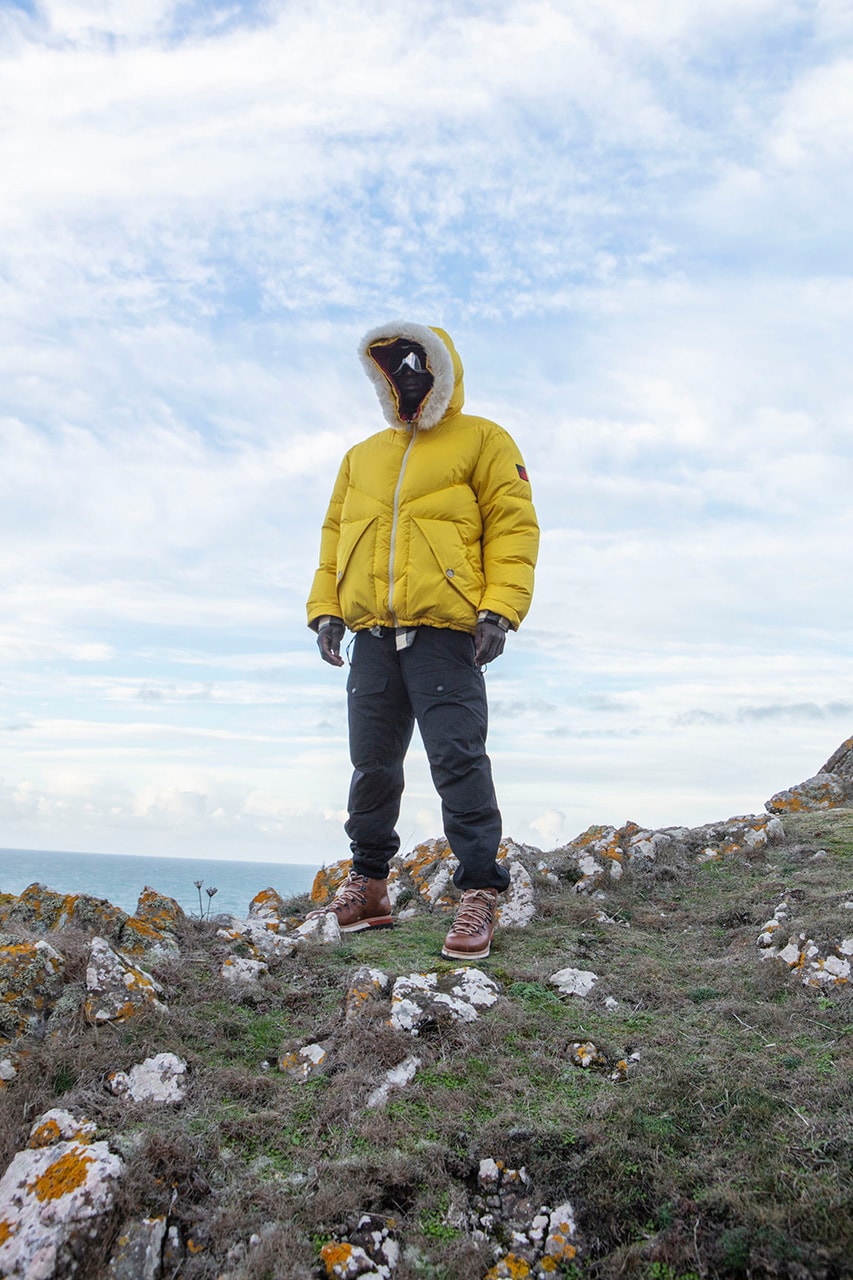 Woolrich Sustainable Collection Designed by Jeff Griffin Fall Winter 2019 FW19 Lookbook Campaign Imagery First Look Outerwear Carbon Neutral Design Studio Majocchi