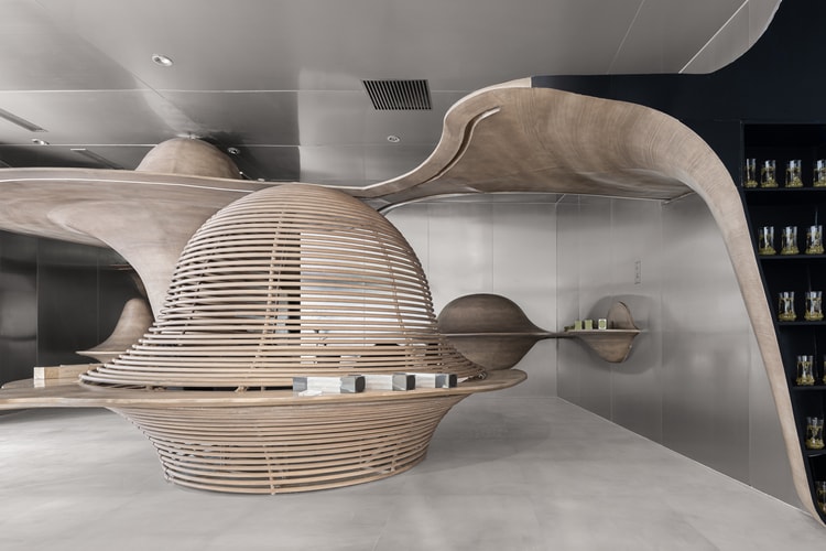 Take a Look Inside X+LIVING's Sensory Green Tea Store