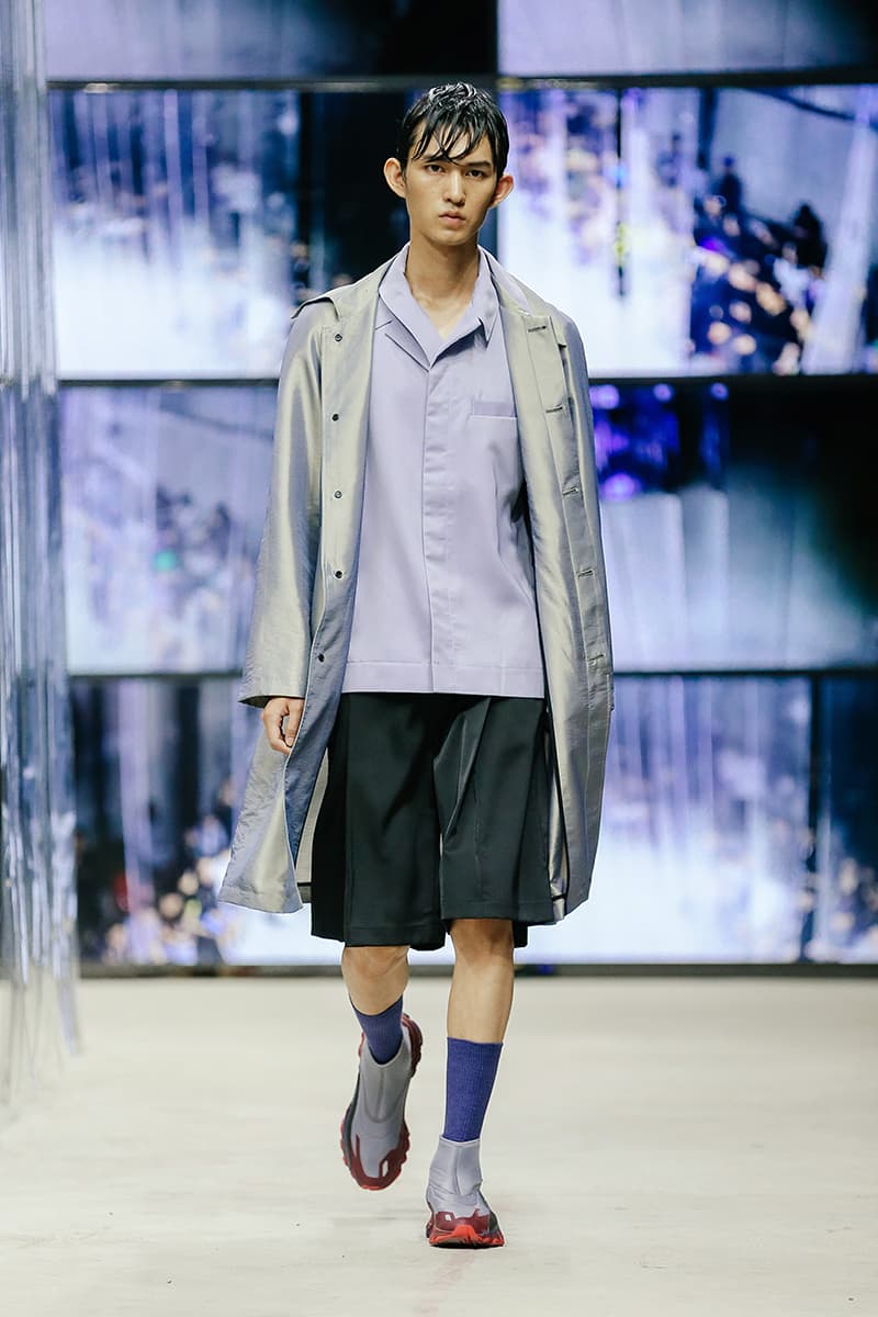 XIMONLEE Spring Summer 2020 Collection Shanghai Fashion Week Runway Presentation Reebok DMX Trail Hydrex