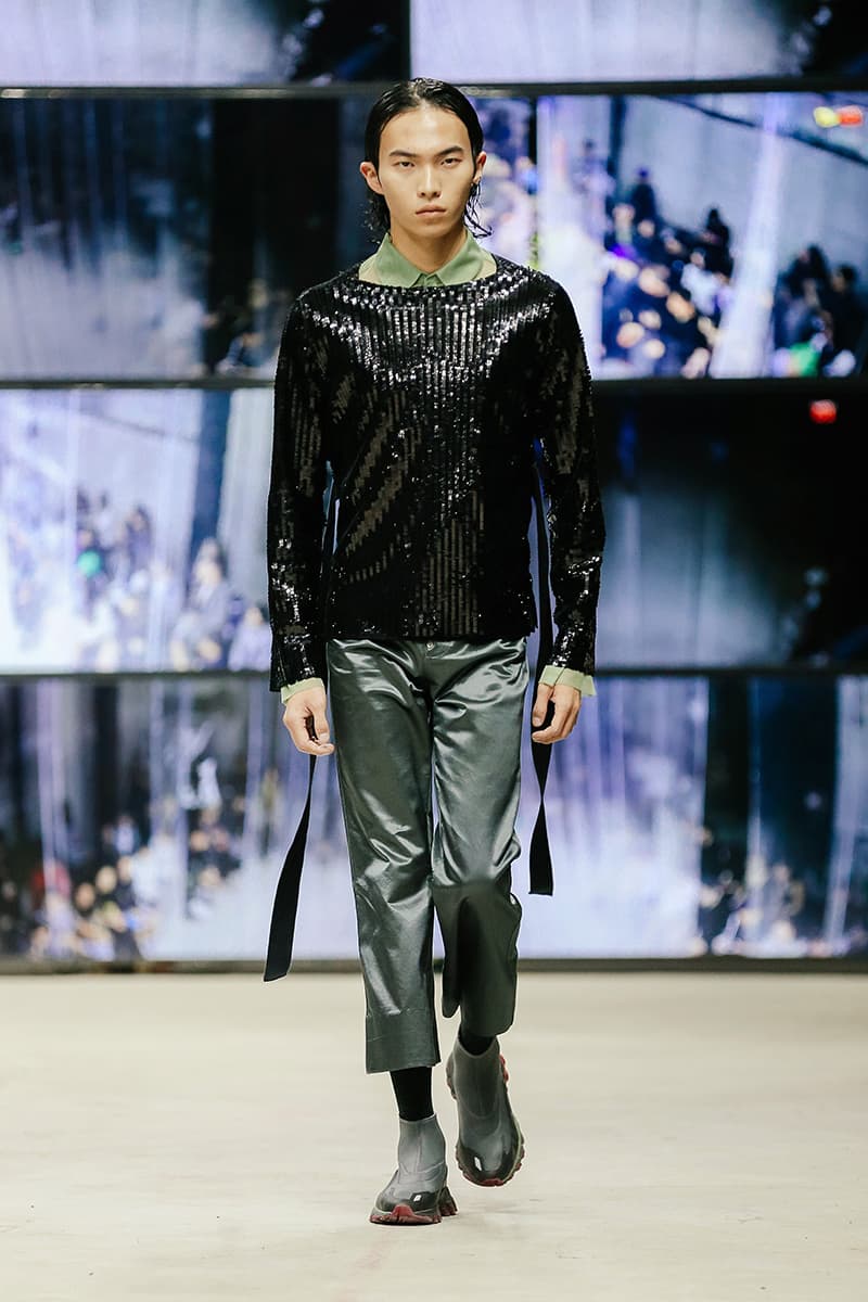XIMONLEE Spring Summer 2020 Collection Shanghai Fashion Week Runway Presentation Reebok DMX Trail Hydrex