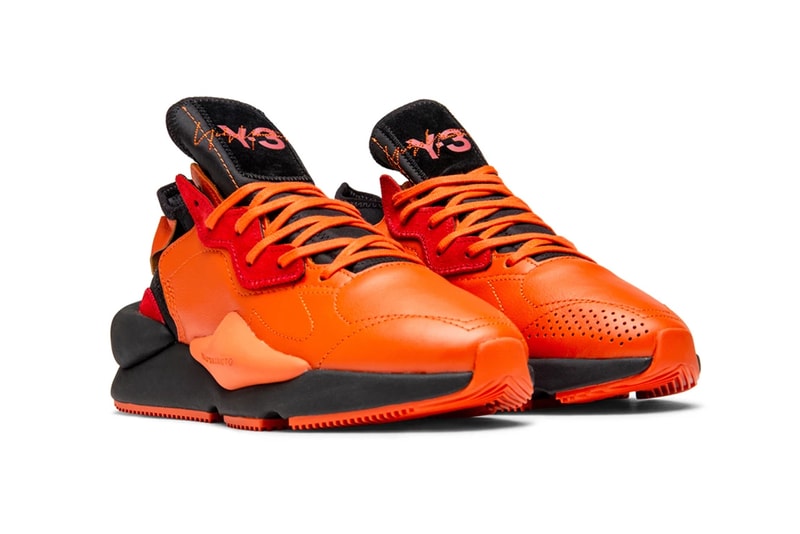 adidas y3 kaiwa orange red black yohji yamamoto