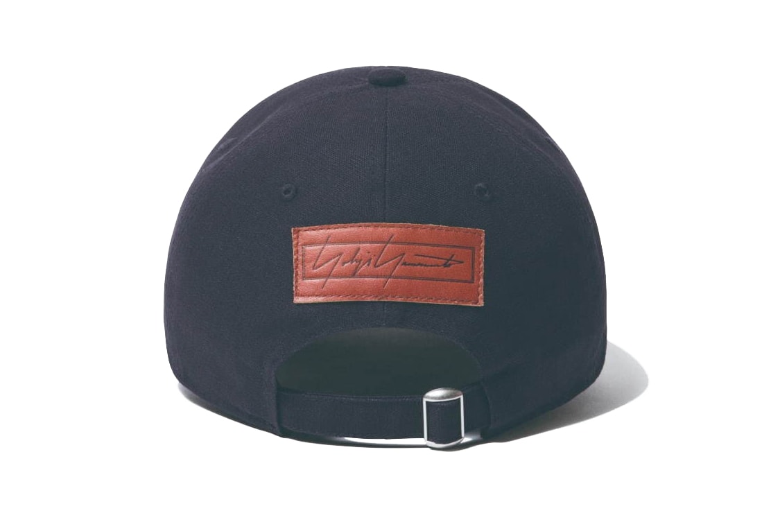 New Era japan yohji yamamoto collaboration collection hat snap back strap flat brim curved logo embroidery text fall winter 2019 fw19 backpack sling tote pouch bag document case gloves touch screen tee shirt drop release date november 1