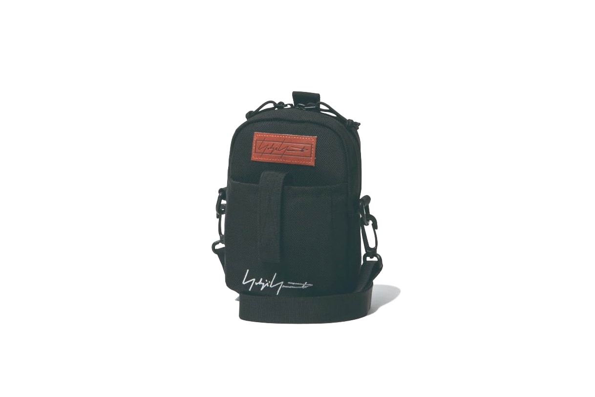 New Era japan yohji yamamoto collaboration collection hat snap back strap flat brim curved logo embroidery text fall winter 2019 fw19 backpack sling tote pouch bag document case gloves touch screen tee shirt drop release date november 1