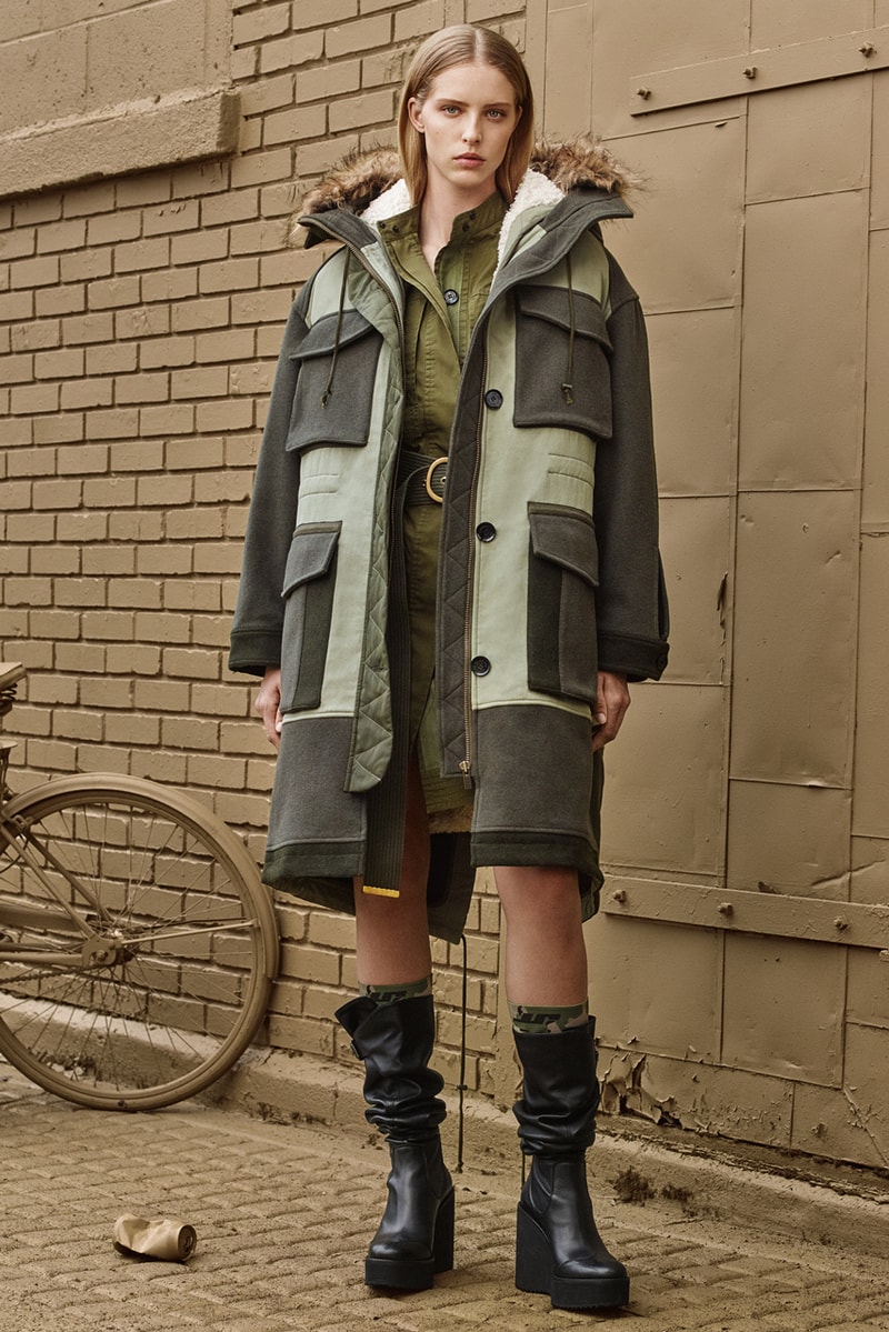 zara srpls collection 3 fall winter 2019 drop 1 release military wear uniform khaki cargos utilitarian men women children launch 