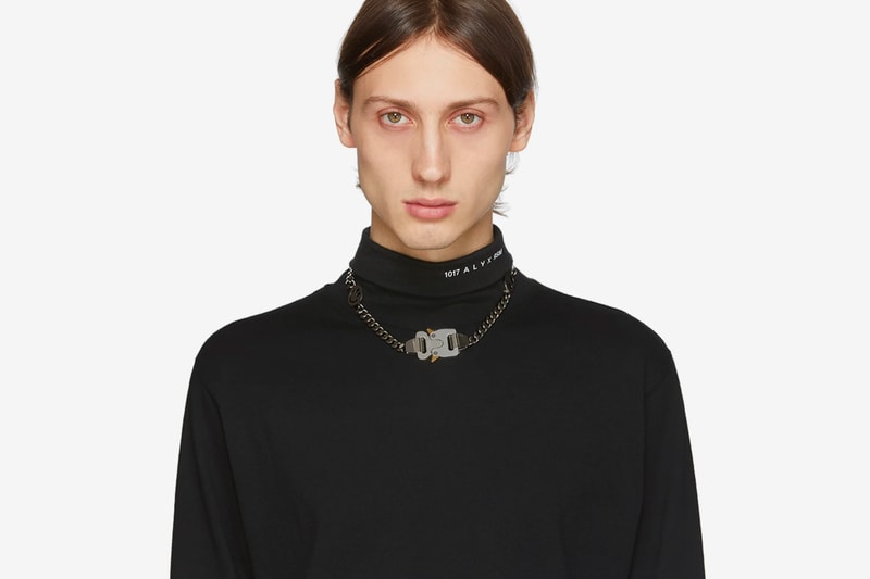 1017 ALYX 9SM SSENSE Exclusive Hero Chain Necklace Silver Release info Date Matthew M Williams Buy