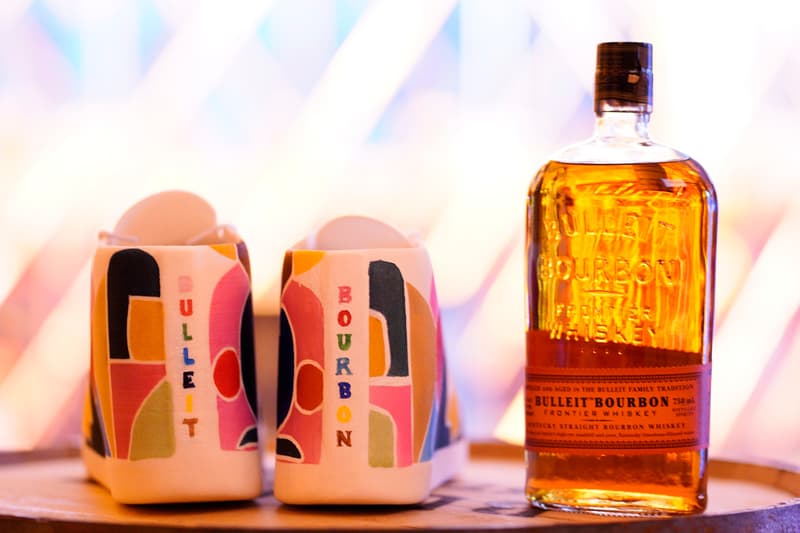 Launches Limited-Edition 3D Printed Sneakers texas Bulleit frontier experience whisky dallas mimmersive exhibition abs plastic yellow brown red blue pink green white far frohn&rojas benjmin greimel bar drinking sophie kelly sr. north america diageo tangible creative sneaker politics blake ward