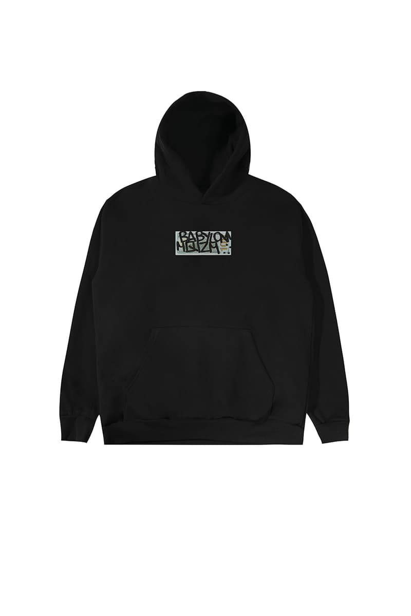 MQ x Babylon LA Fall/Winter 2019 Capsule Collection Release Info Hoodie Sweatpants Longsleeve T-Shirt MQIZM Hat NY 1980's graffiti scene MKue