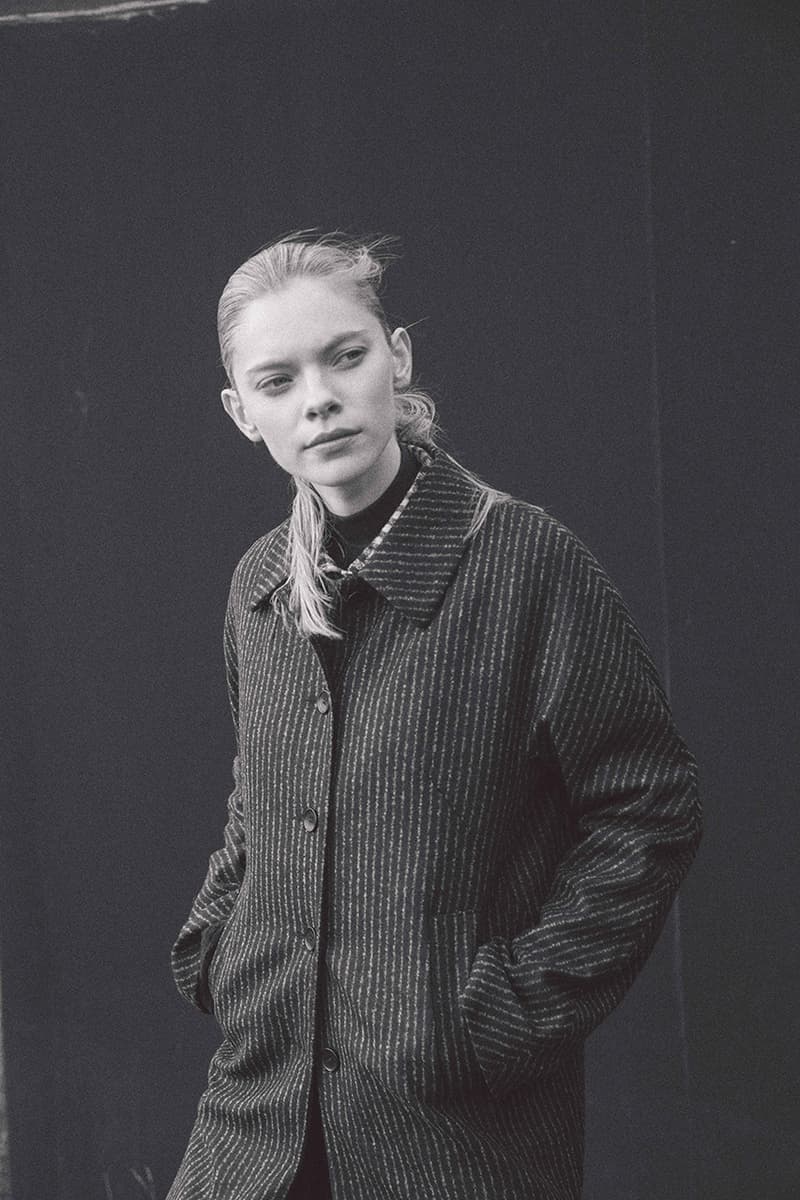 YMC Pre-Spring/Summer 2020 Collection Lookbook Menswear Womenswear Black Ecrus Tonal Clean Simple Minimalist Cashmere Merino Wool Shirts Jackets Trousers London UK Brand