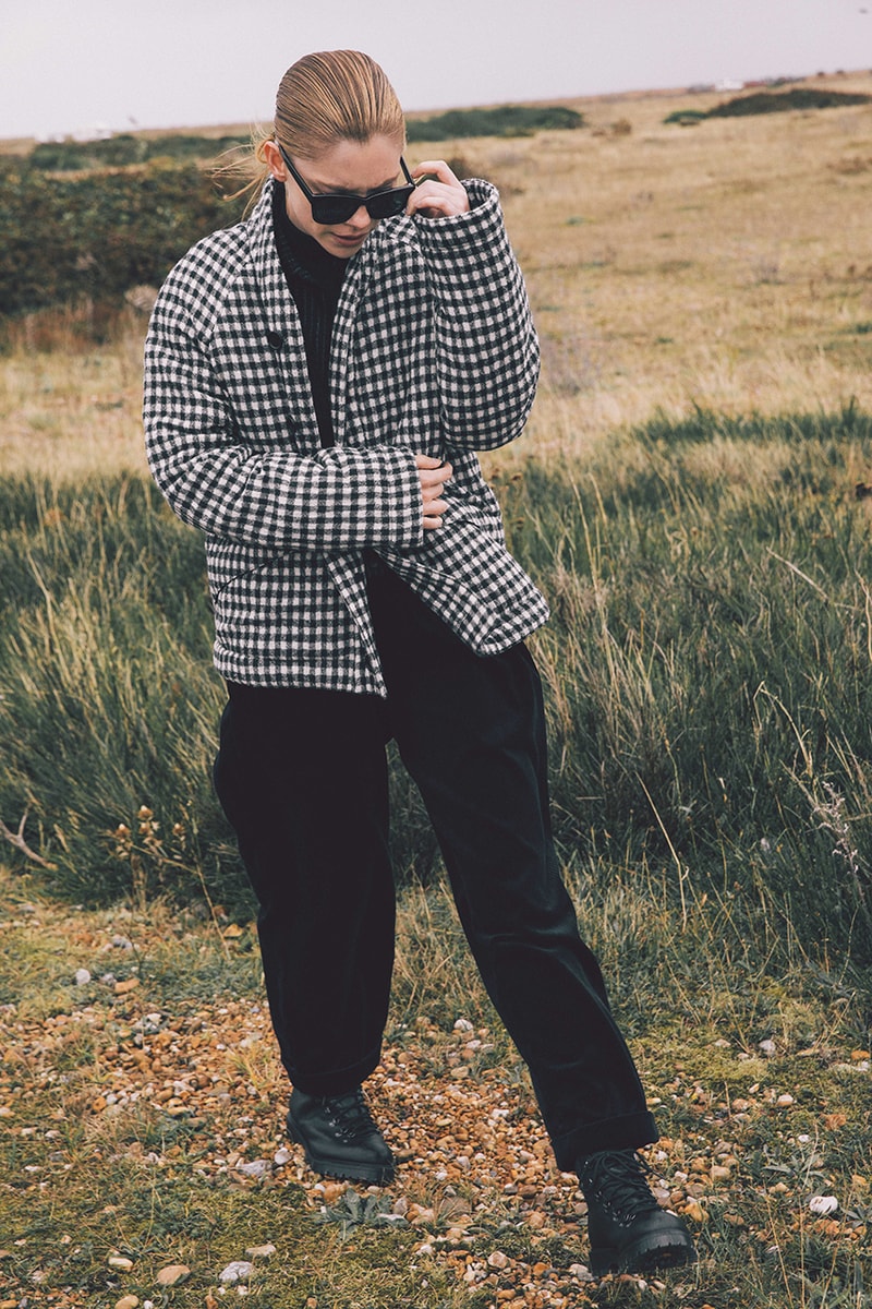 YMC Pre-Spring/Summer 2020 Collection Lookbook Menswear Womenswear Black Ecrus Tonal Clean Simple Minimalist Cashmere Merino Wool Shirts Jackets Trousers London UK Brand 