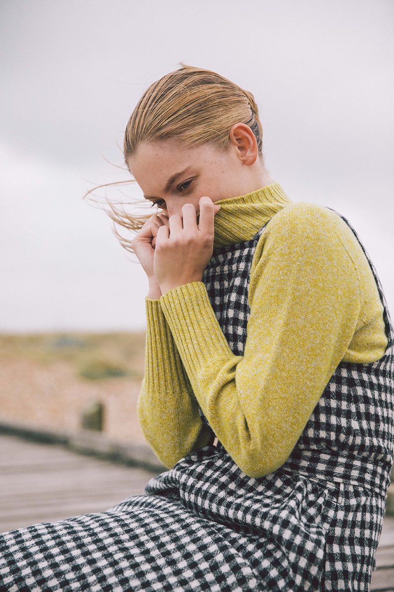 YMC Pre-Spring/Summer 2020 Collection Lookbook Menswear Womenswear Black Ecrus Tonal Clean Simple Minimalist Cashmere Merino Wool Shirts Jackets Trousers London UK Brand 