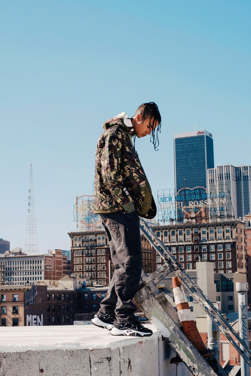 AAPE x Alpha Industries Fall/Winter 2019 Collection lookbooks outerwear jackets collaborations
