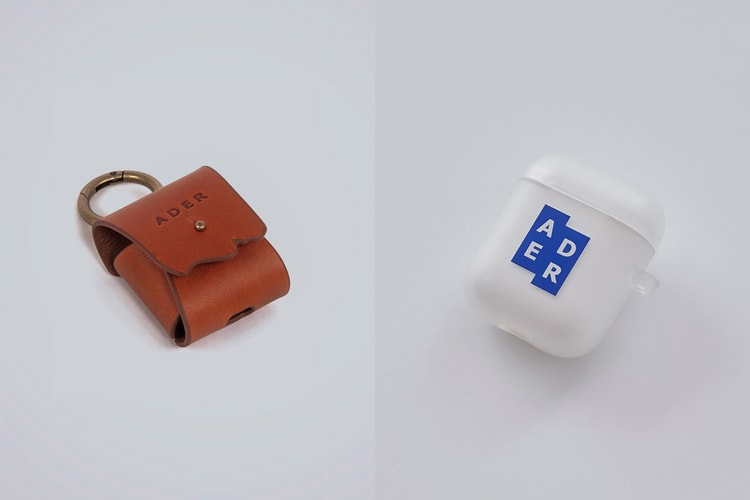 ADER error Drops Line of Signature Branded AirPod Cases & Leather Carry Pouch